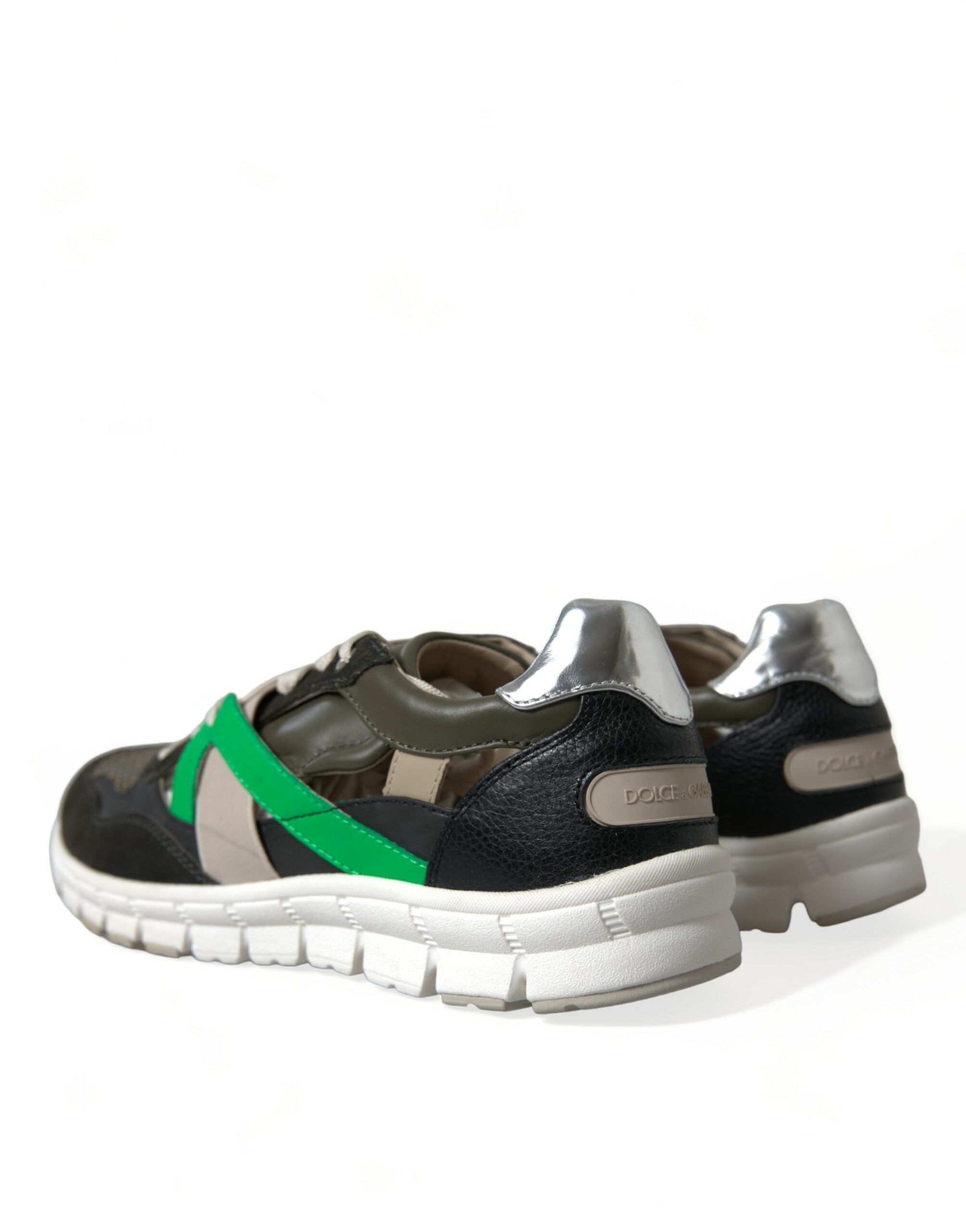 Leather Suede Low Top Sneakers Men's Shoes - Dolce & Gabbana - Modalova