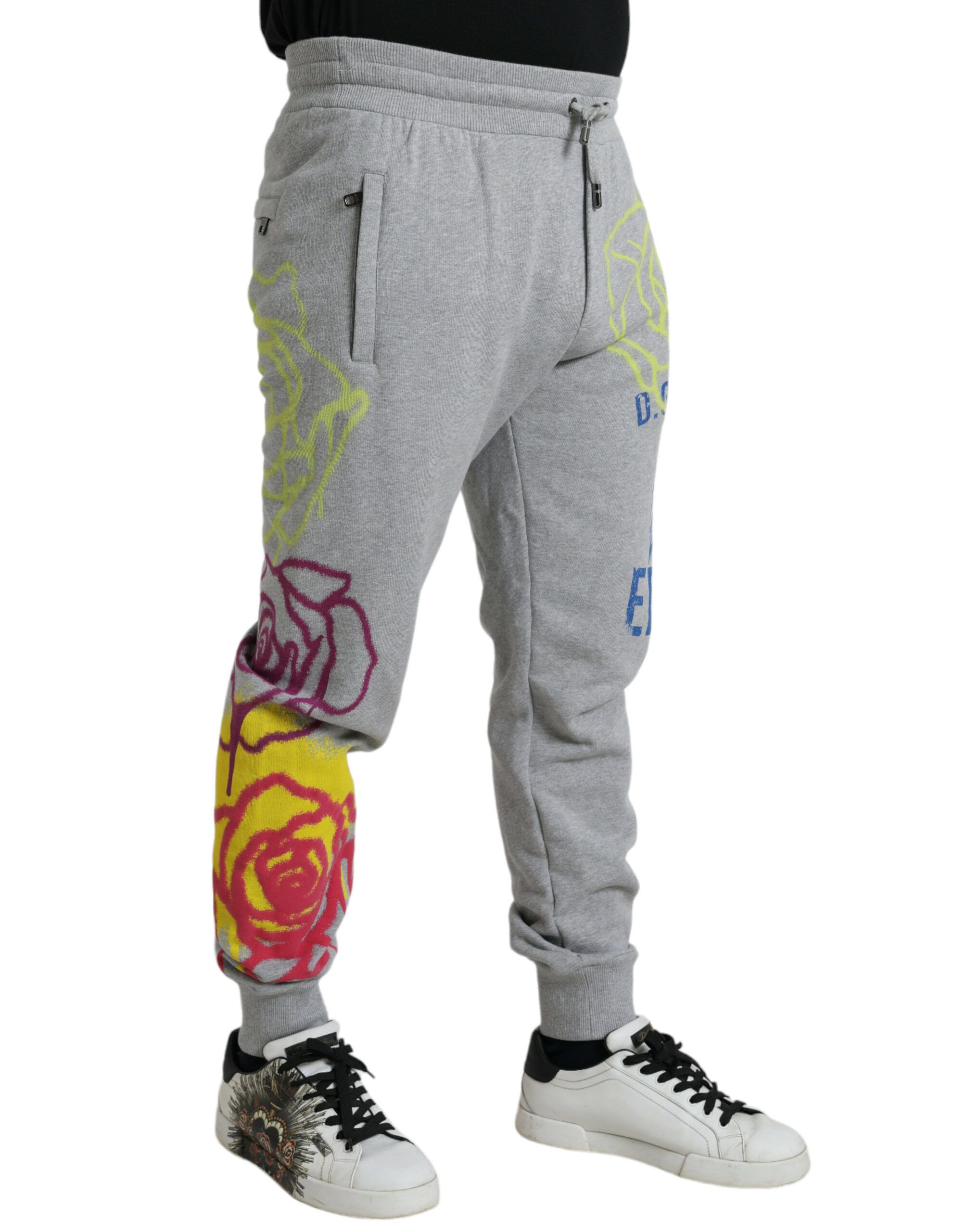 Cotton Graffiti SweatMen's Jogger Men's Pants - Dolce & Gabbana - Modalova