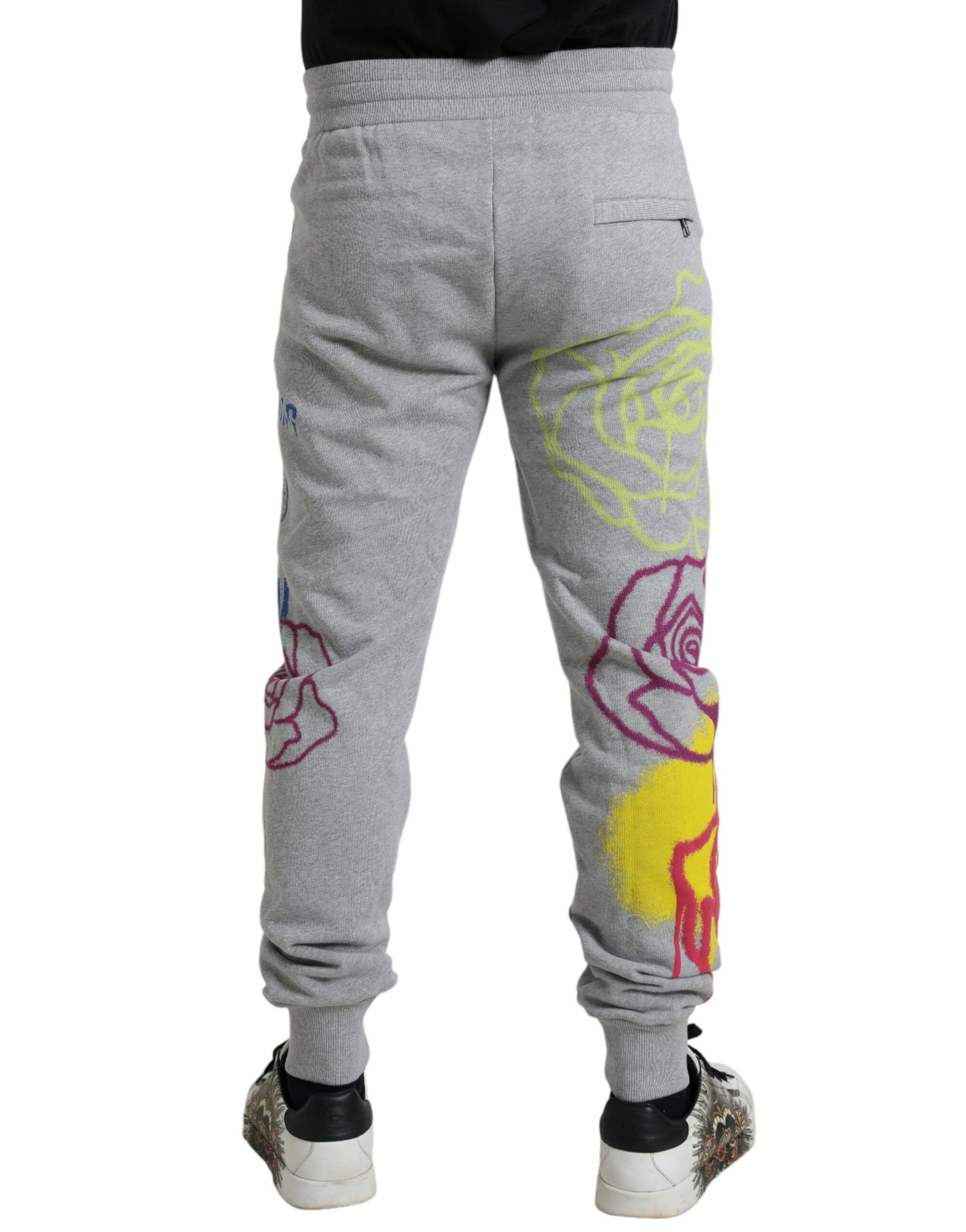 Cotton Graffiti SweatMen's Jogger Men's Pants - Dolce & Gabbana - Modalova