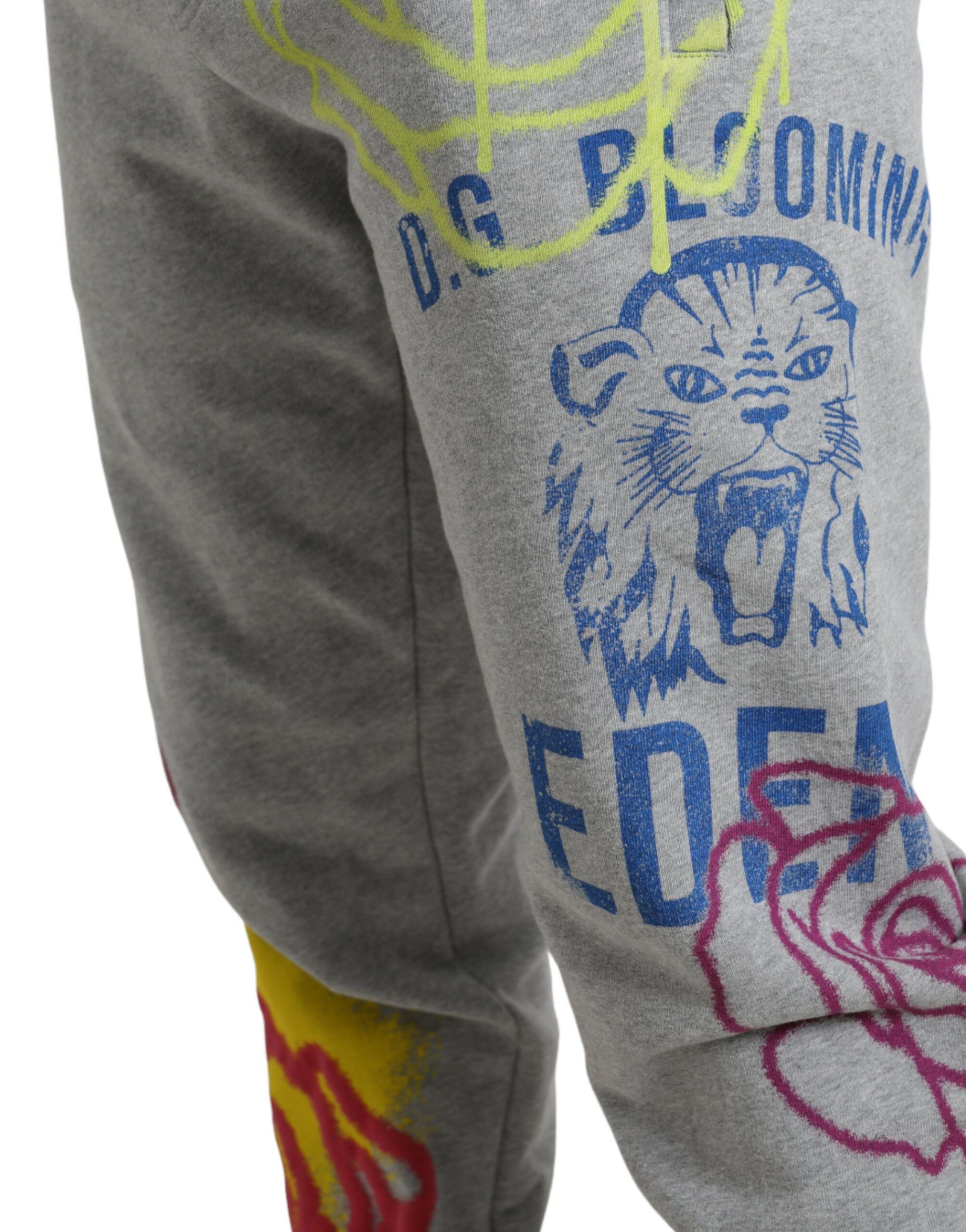 Cotton Graffiti SweatMen's Jogger Men's Pants - Dolce & Gabbana - Modalova