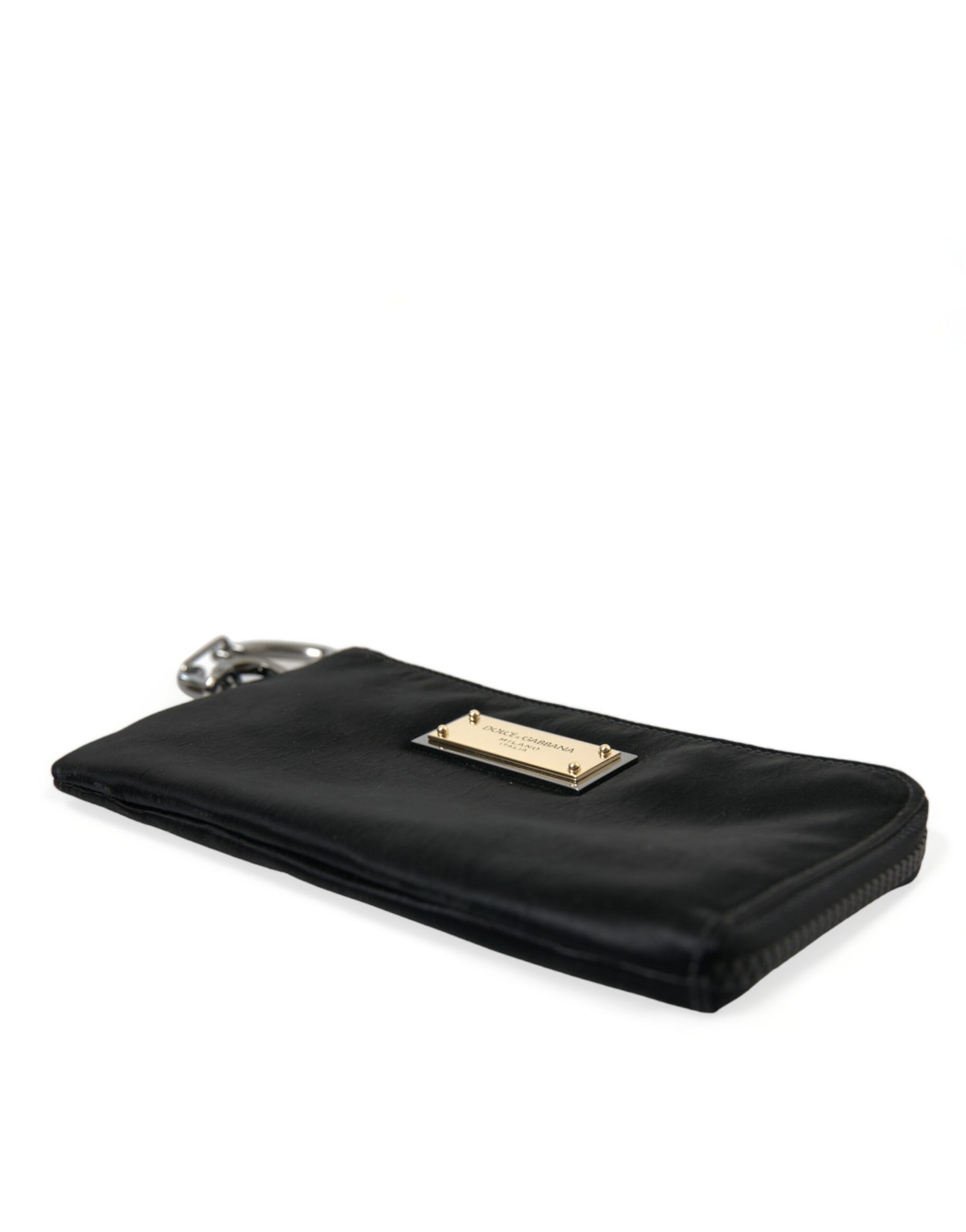Nylon Logo Plaque Keyring Pouch Clutch Men's Bags - Dolce & Gabbana - Modalova