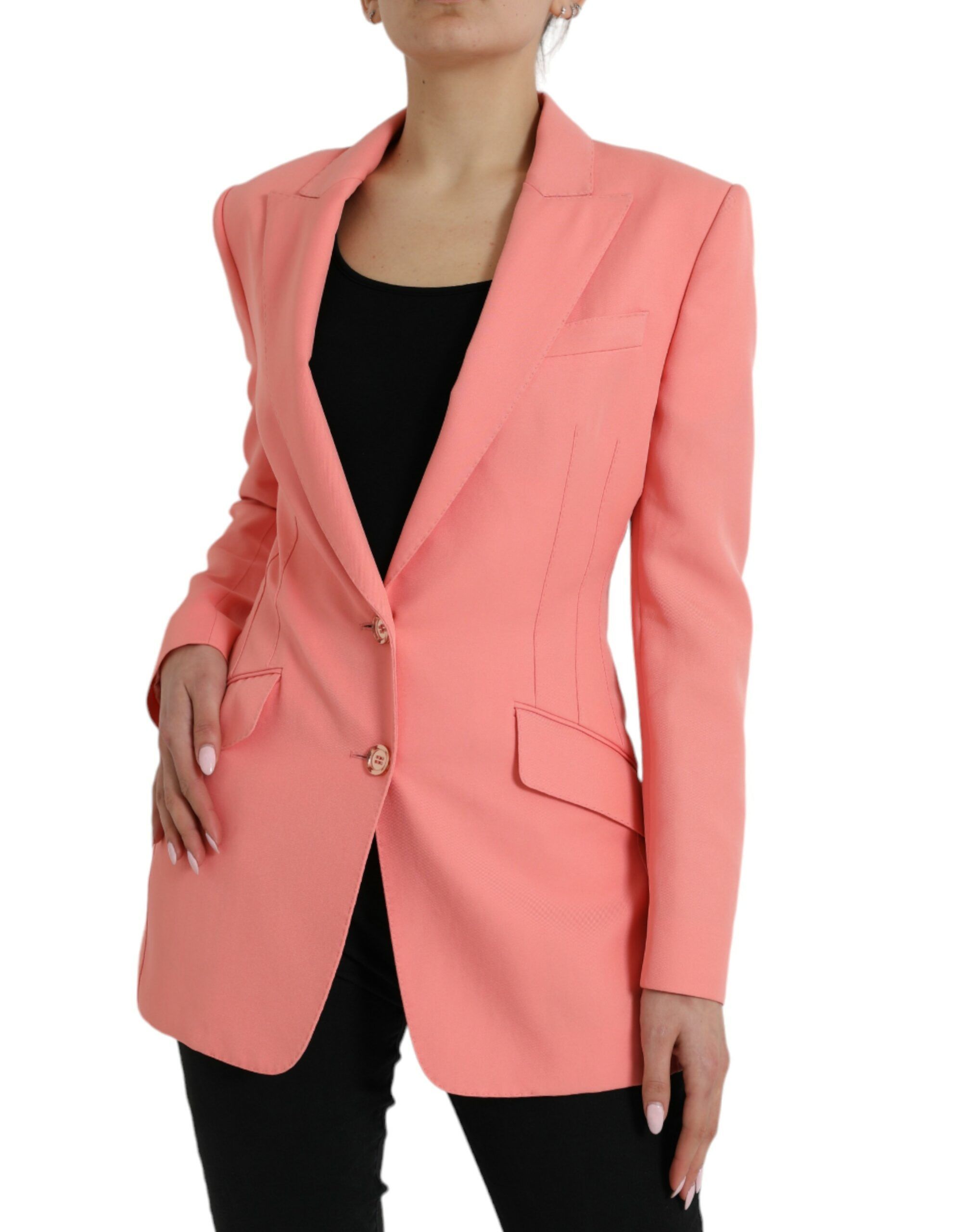 Polyester Single Breasted Blazer Women's Jacket - Dolce & Gabbana - Modalova