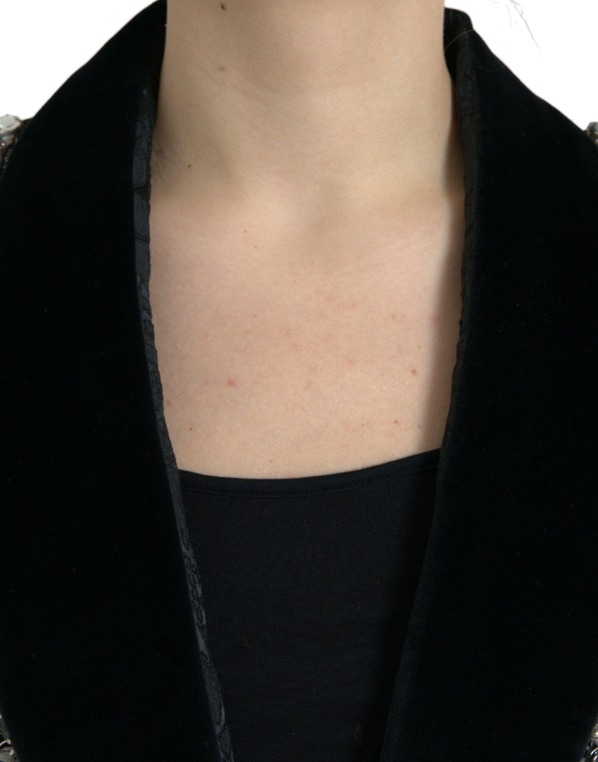 Crystal Embellished Overcoat Women's Jacket - Dolce & Gabbana - Modalova