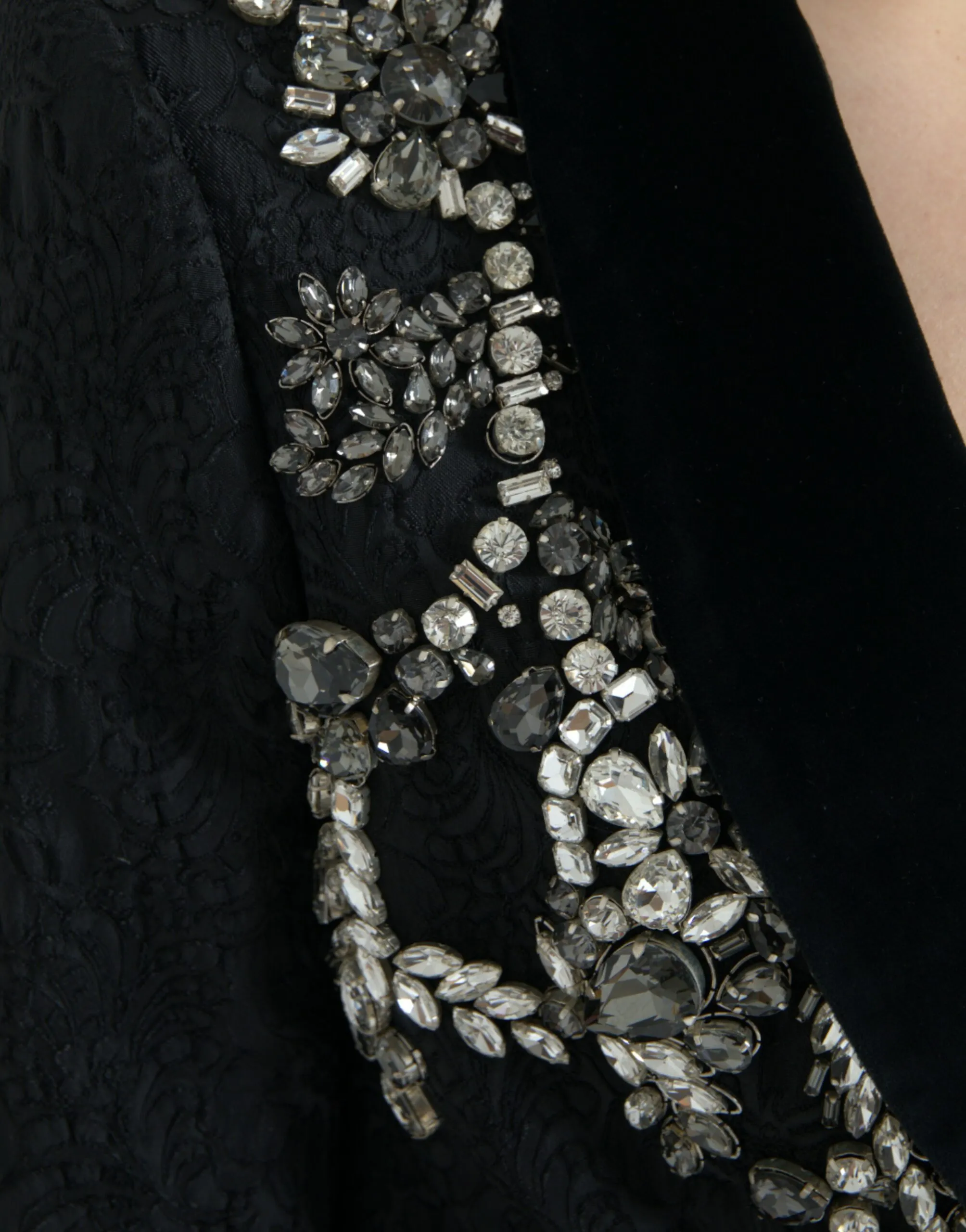 Crystal Embellished Overcoat Women's Jacket - Dolce & Gabbana - Modalova