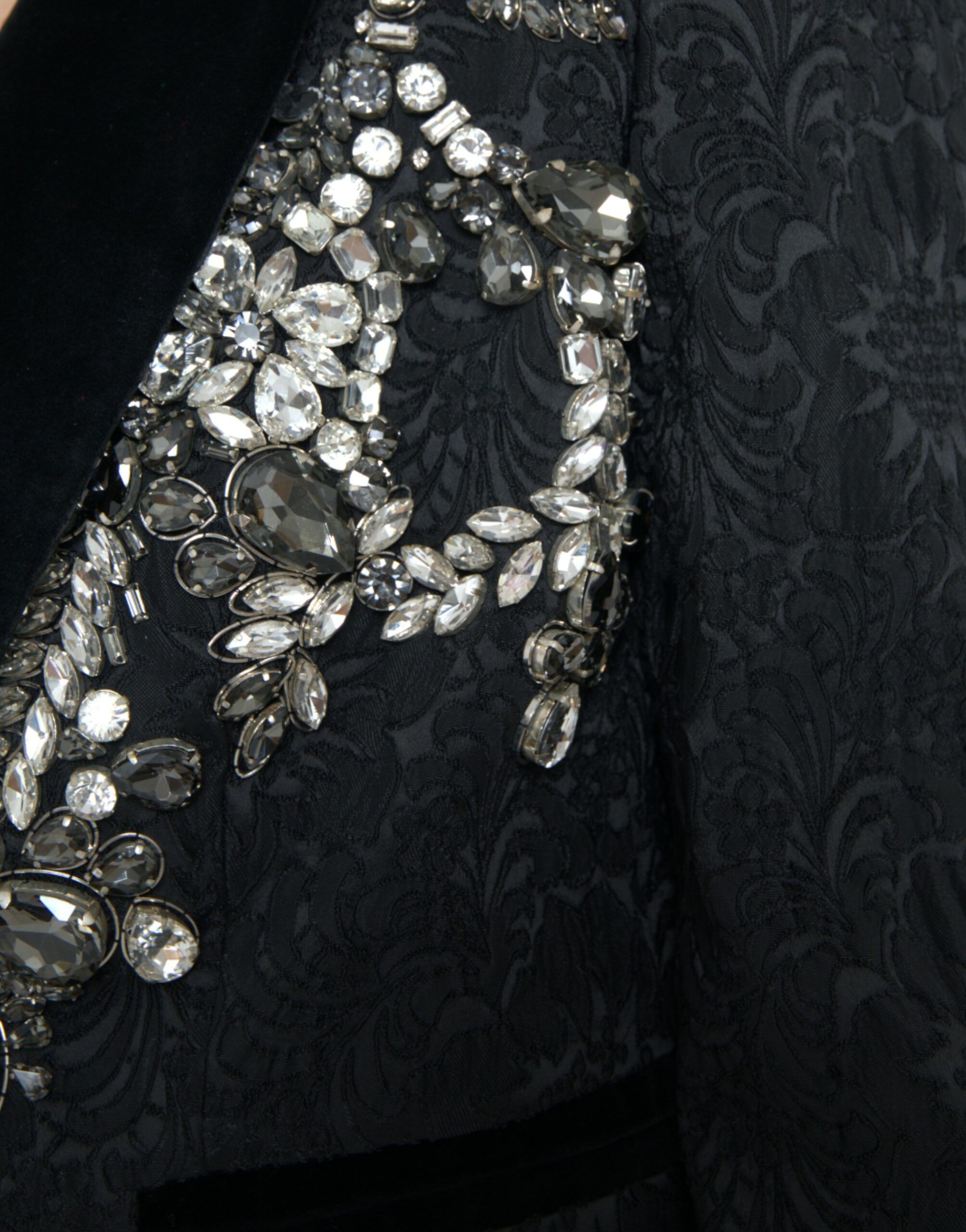 Crystal Embellished Overcoat Women's Jacket - Dolce & Gabbana - Modalova