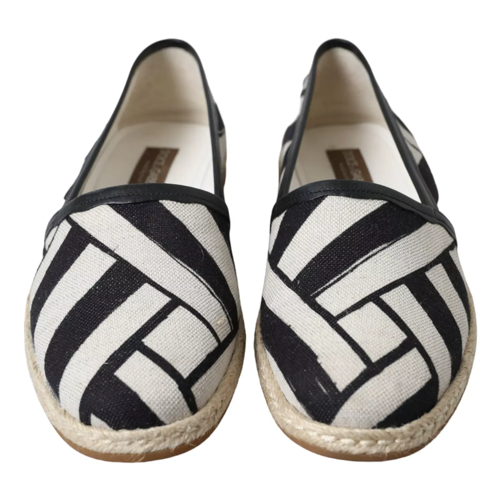 White Stripes Slip On Espadrille Men's Shoes - Dolce & Gabbana - Modalova