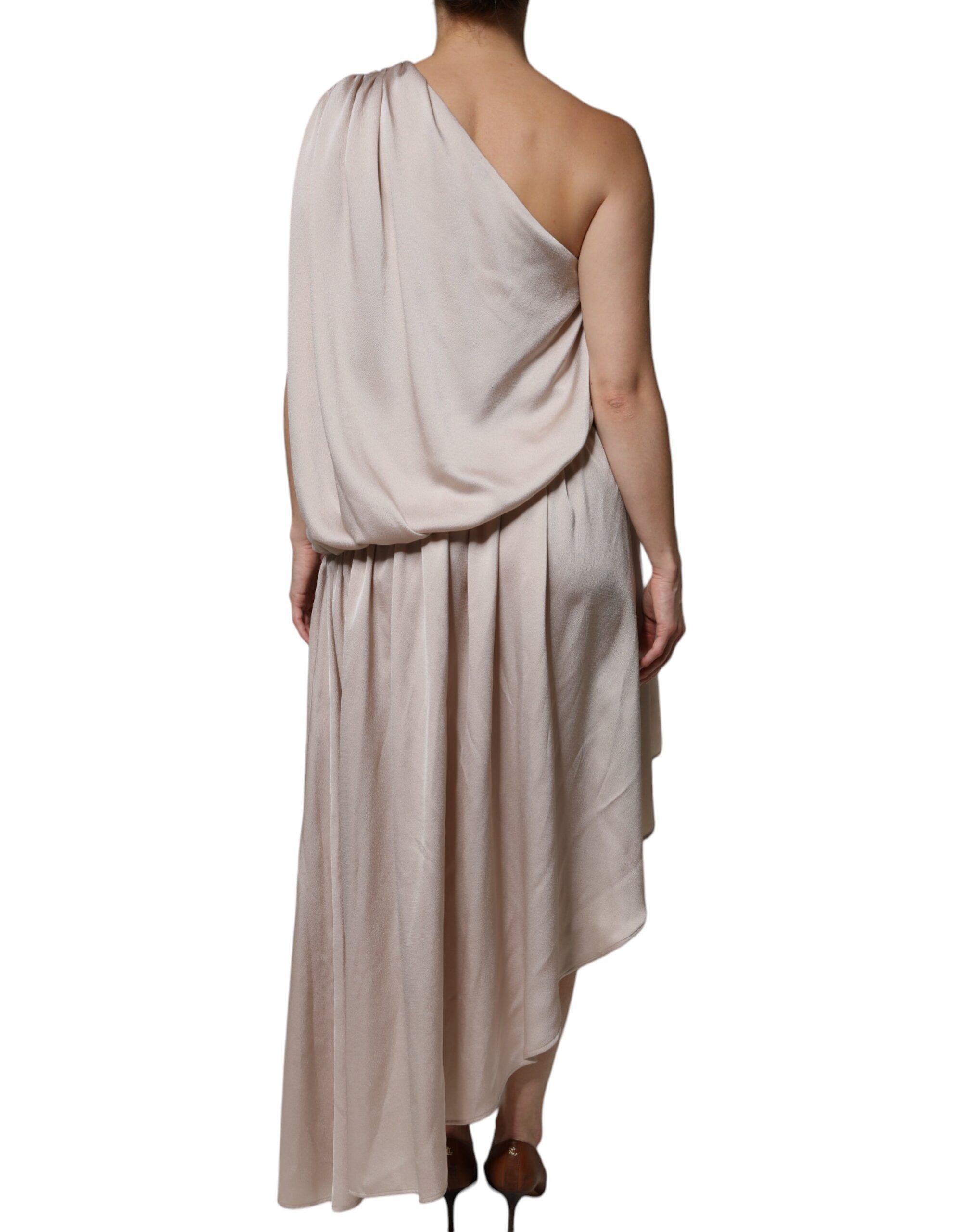 One Shoulder Asymmetric Drape Women's Dress (Pre-Owned) - Christian Pellizzari - Modalova