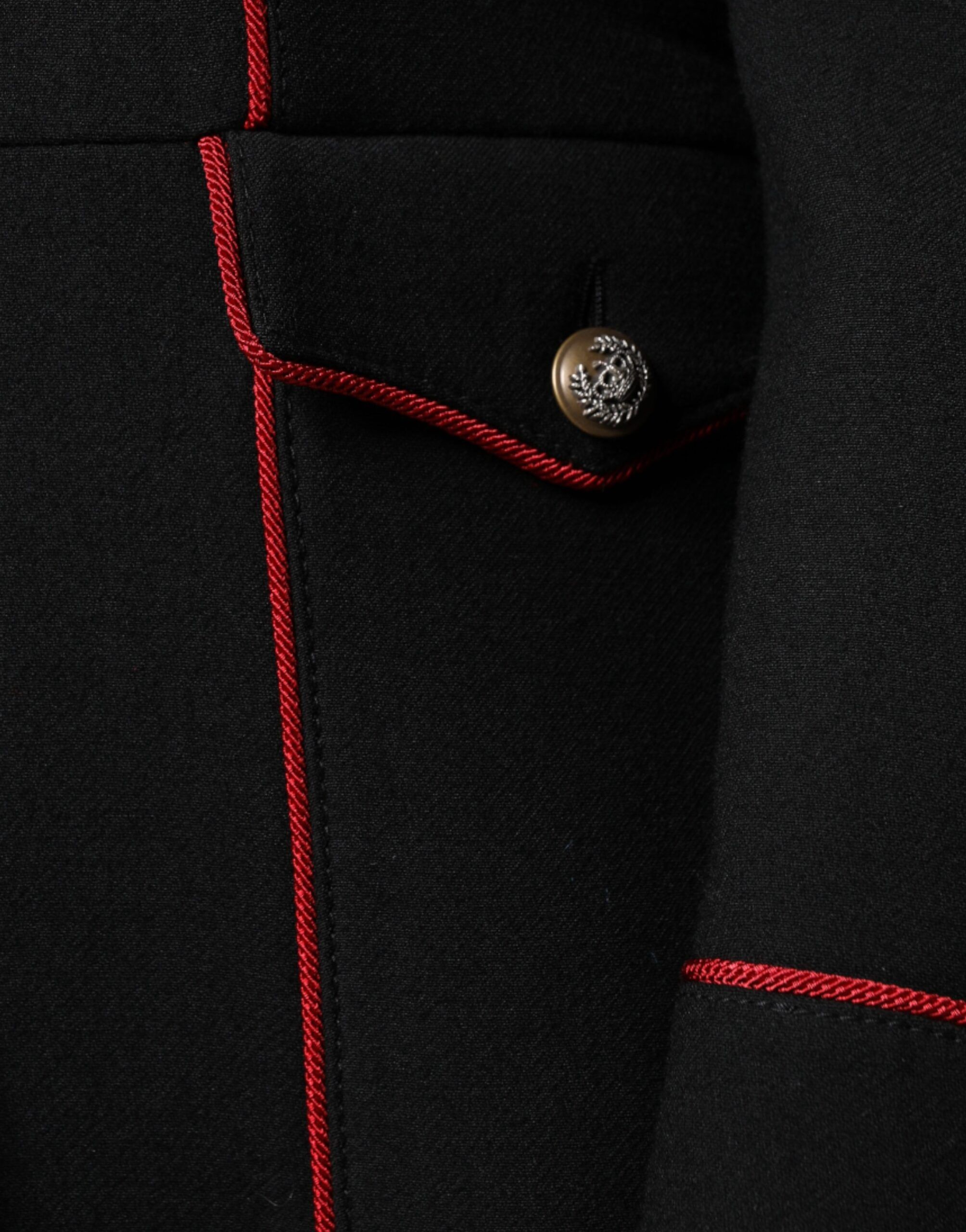 Black Single Breasted Trench Coat Women's Jacket - Dolce & Gabbana - Modalova
