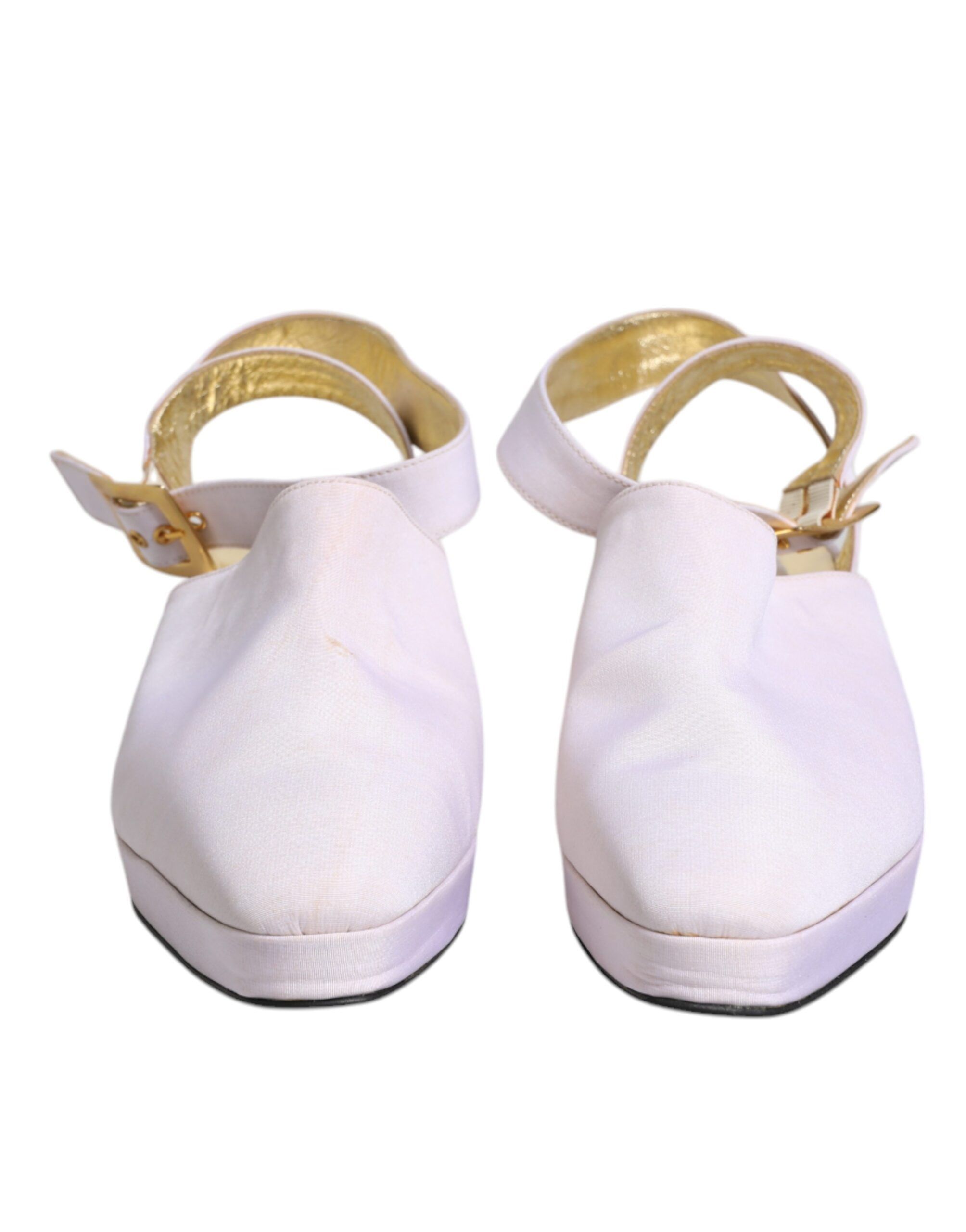 Block Heel Slingback Sandals Women's Shoes (Pre-Owned) - Dolce & Gabbana - Modalova