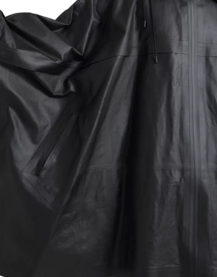 Leather Hooded Men Trenchcoat Men's Jacket - Bottega Veneta - Modalova