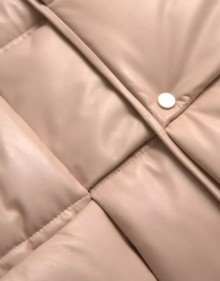 Quilted Sleeveless Calf Leather Men's Jacket - Bottega Veneta - Modalova
