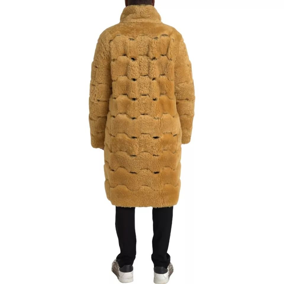 Wool Long Teddy Coat Men's Jacket - Bottega Veneta - Modalova