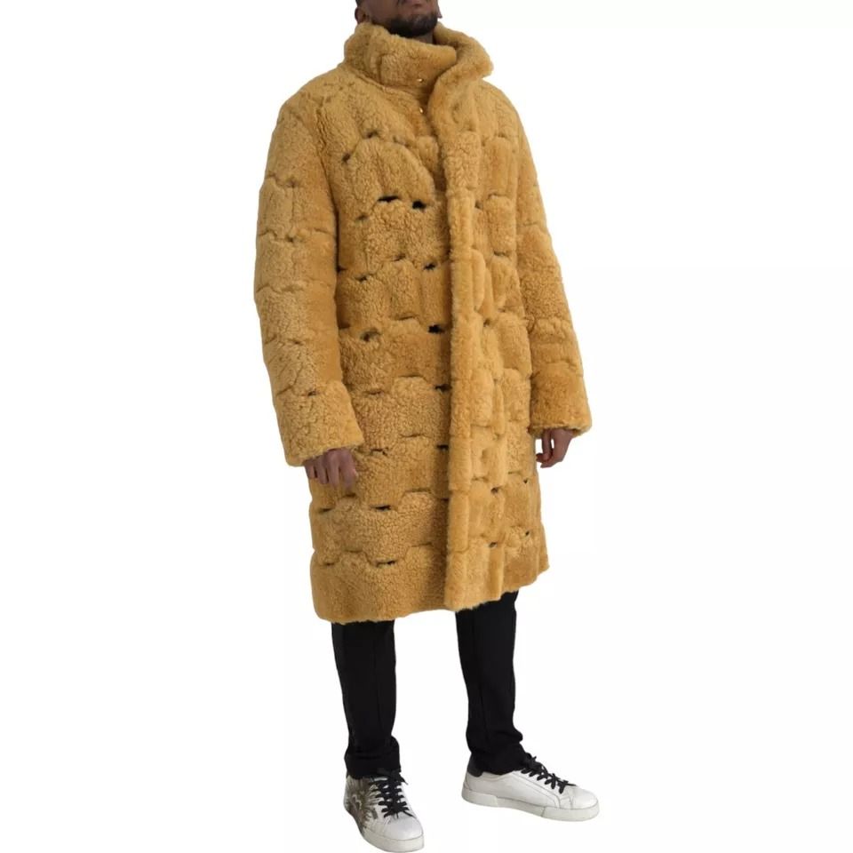 Wool Long Teddy Coat Men's Jacket - Bottega Veneta - Modalova