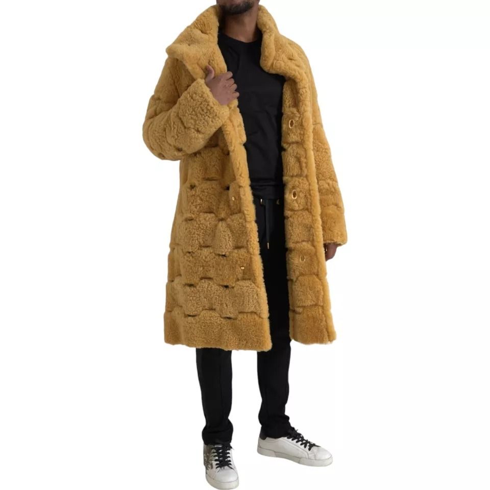 Wool Long Teddy Coat Men's Jacket - Bottega Veneta - Modalova