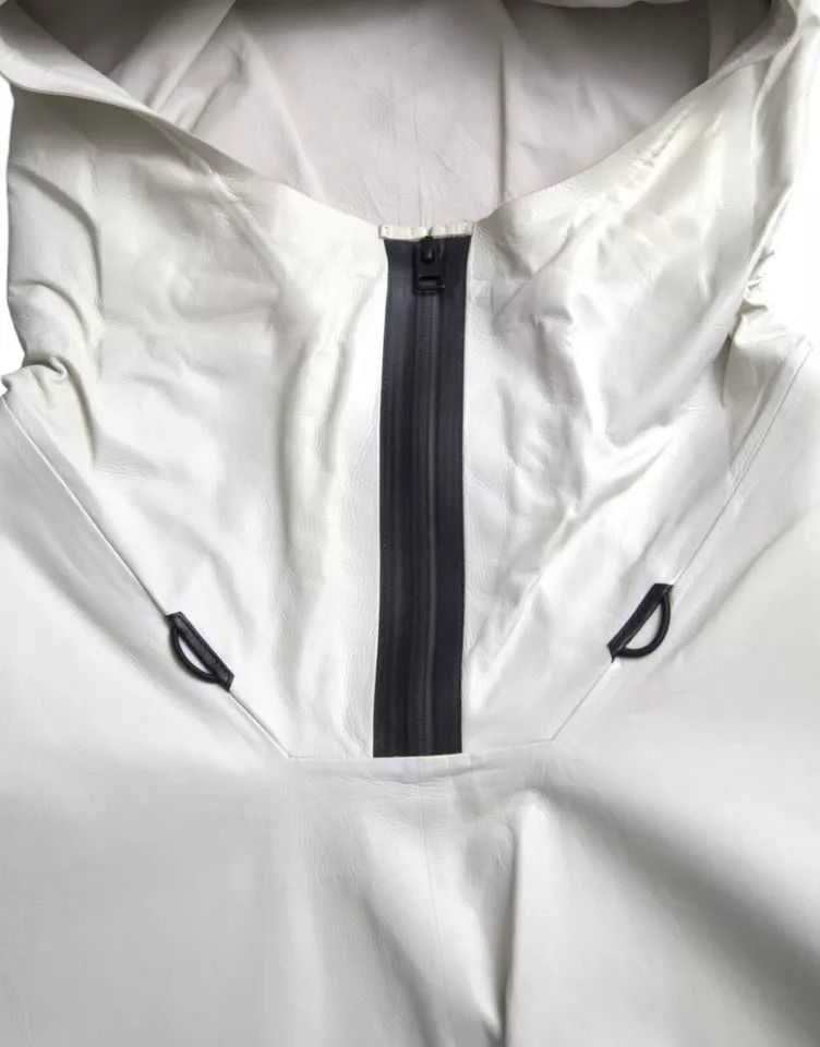 Leather Men Waterproof Jacket Men's Blouson - Bottega Veneta - Modalova
