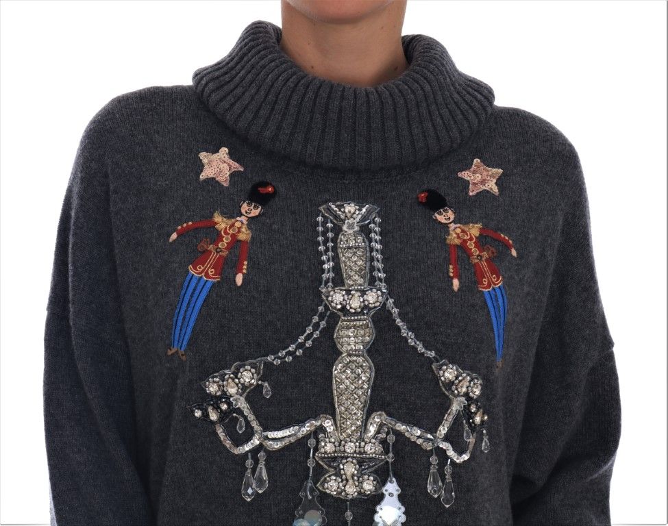Fairy Tale Crystal Cashmere Women's Sweater - Dolce & Gabbana - Modalova
