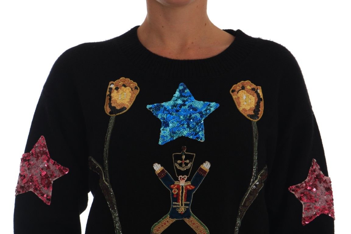 Fairy Tale Crystal Cashmere Women's Sweater - Dolce & Gabbana - Modalova