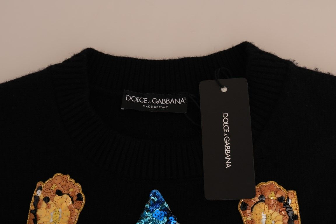 Fairy Tale Crystal Cashmere Women's Sweater - Dolce & Gabbana - Modalova