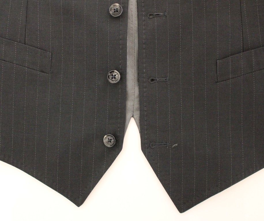 Striped Formal Dress Gilet Men's Vest - Dolce & Gabbana - Modalova