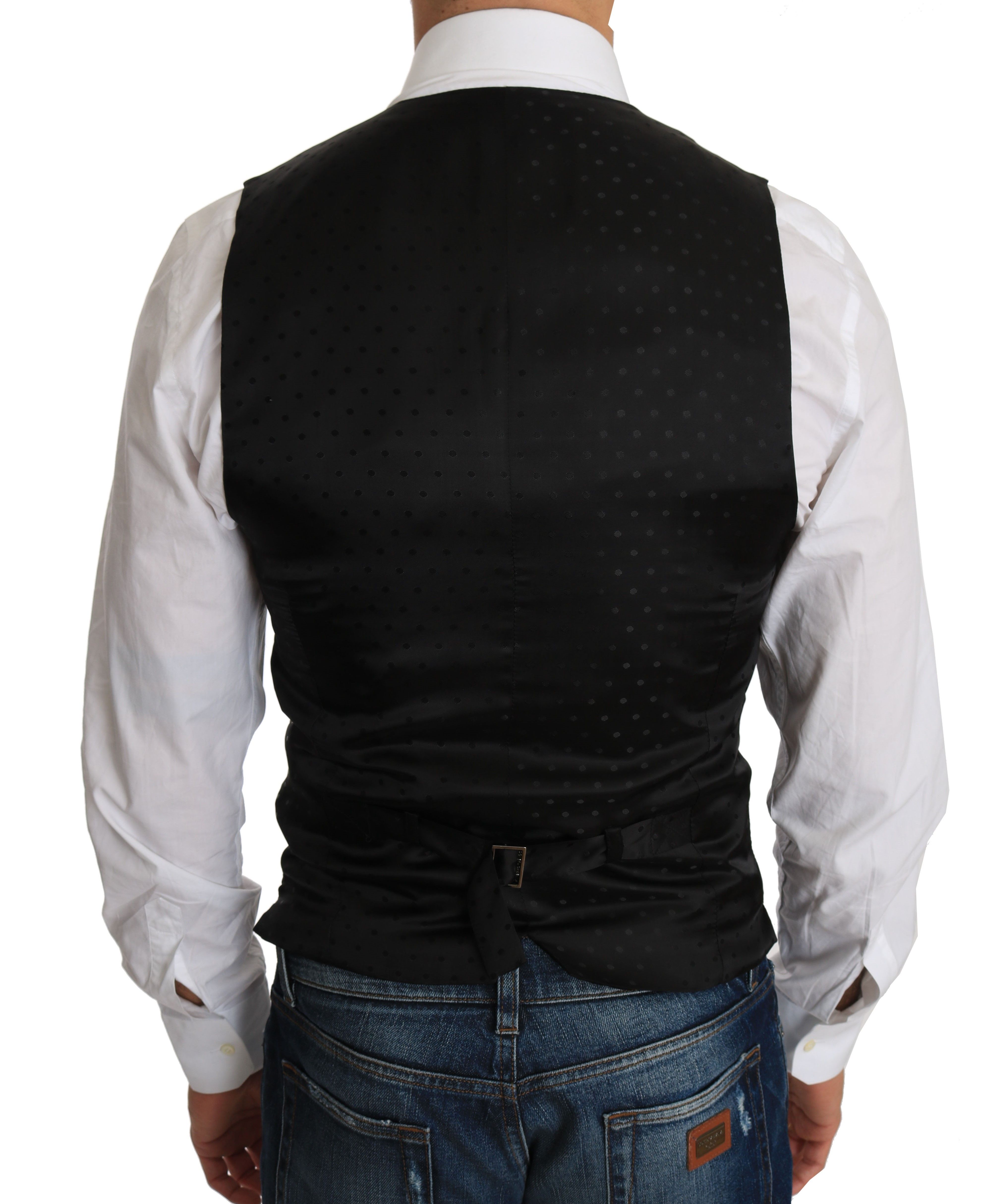 Wool Dress Men's Waistcoat - Dolce & Gabbana - Modalova