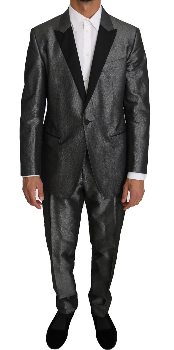 Patterned MARTINI 2 Piece Men's Suit - Dolce & Gabbana - Modalova