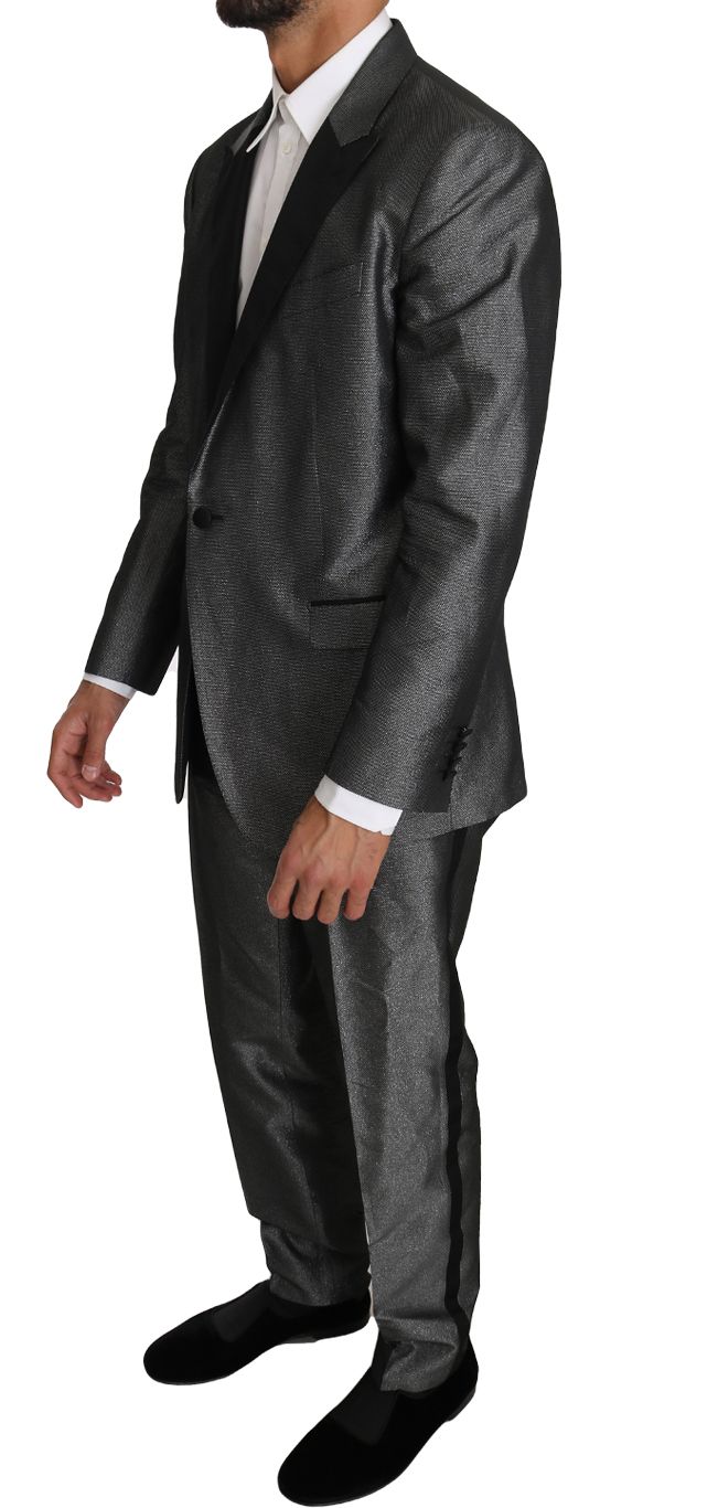 Patterned MARTINI 2 Piece Men's Suit - Dolce & Gabbana - Modalova