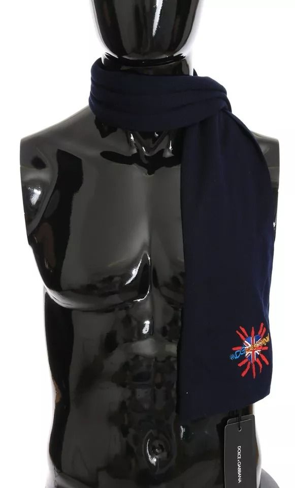 Wool #DGLovesLondon Shawl Men's Scarf (Pre-Owned) - Dolce & Gabbana - Modalova