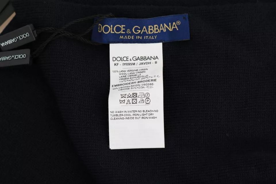 Wool #DGLovesLondon Shawl Men's Scarf (Pre-Owned) - Dolce & Gabbana - Modalova