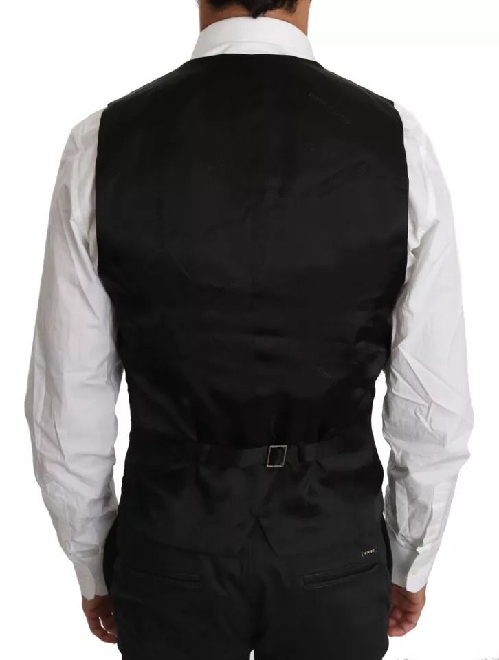Wool Logo Waistcoat Men's Vest - Dolce & Gabbana - Modalova