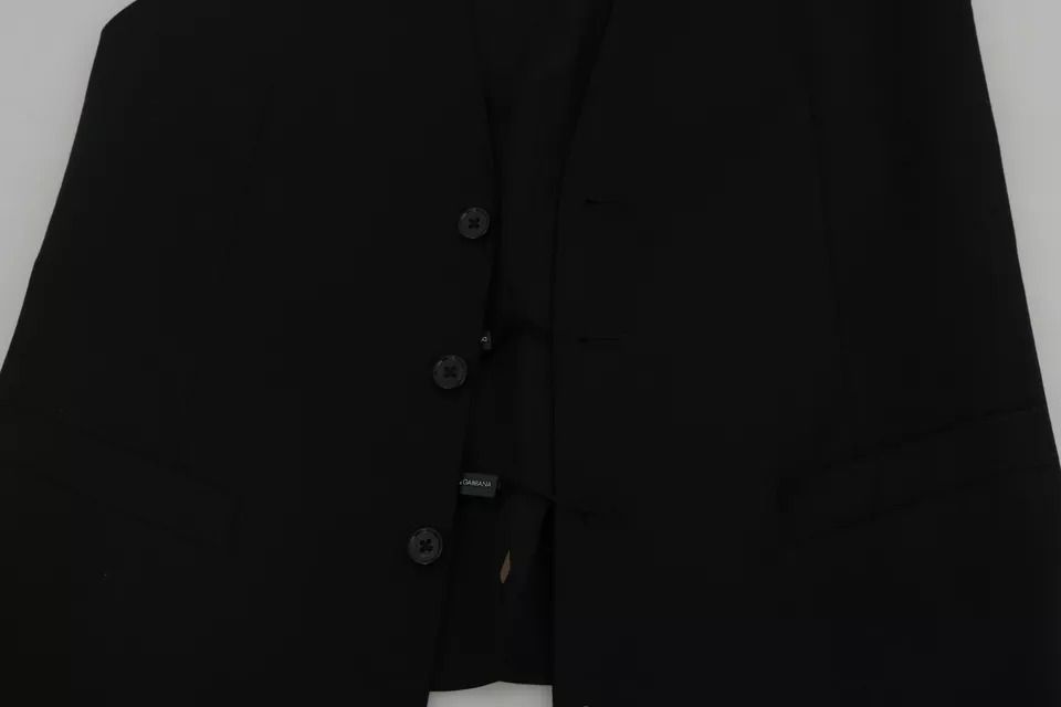 Wool Logo Waistcoat Men's Vest - Dolce & Gabbana - Modalova