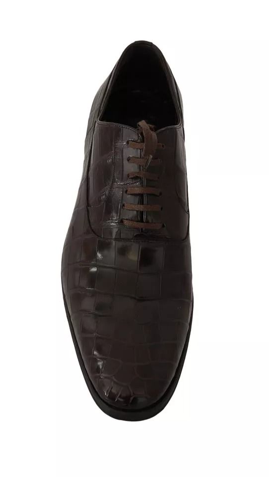 Patterned Leather Dress Formal Men's Shoes (Pre-Owned) - Dolce & Gabbana - Modalova