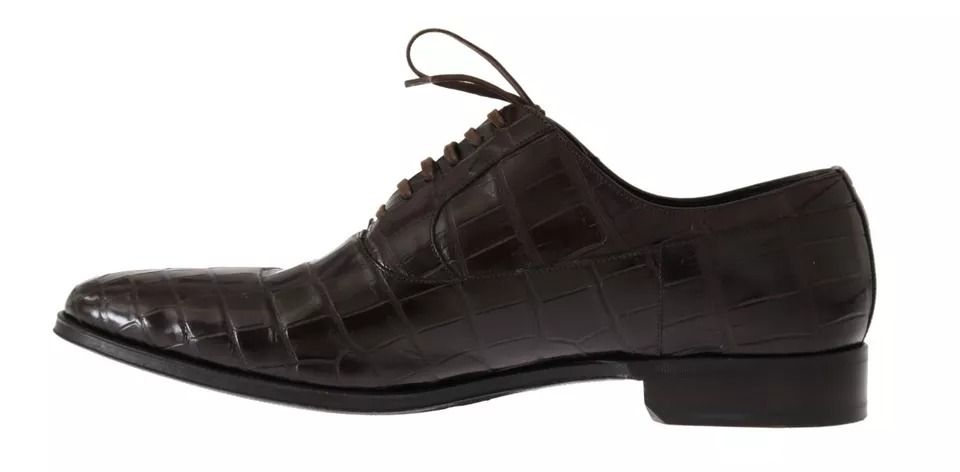 Patterned Leather Dress Formal Men's Shoes (Pre-Owned) - Dolce & Gabbana - Modalova