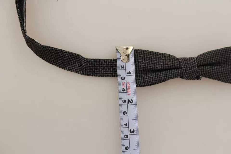Pattern Silk Adjustable Neck Bow Men's Tie - Dolce & Gabbana - Modalova