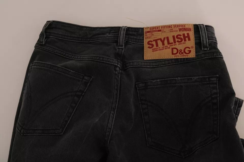 Slim Fit Cotton Jeans D&G Women's Pants - Dolce & Gabbana - Modalova