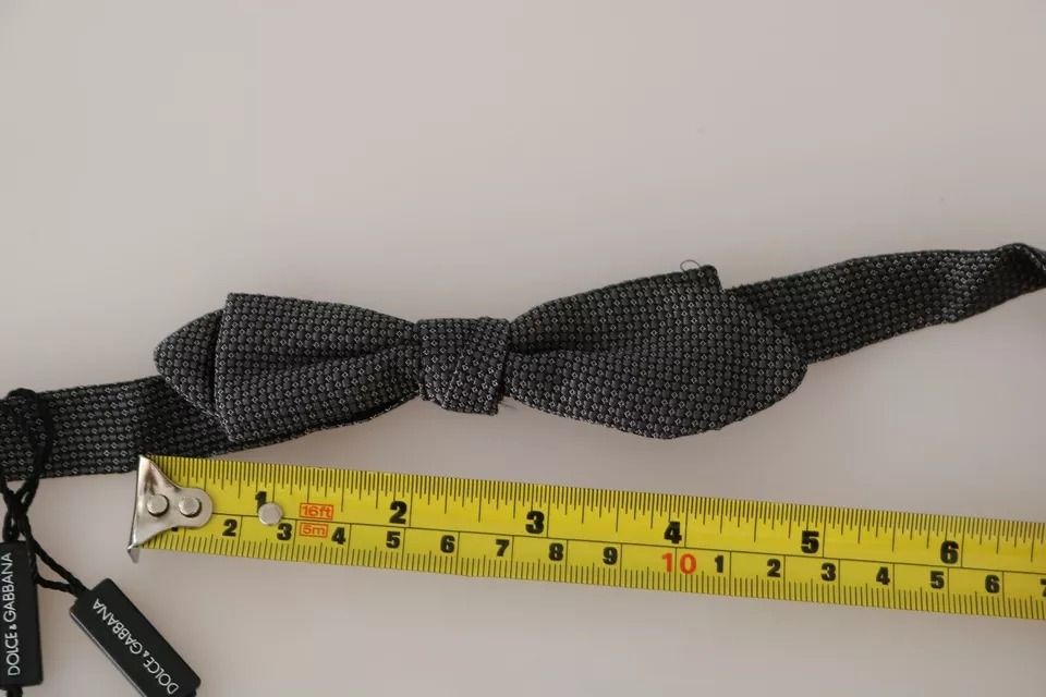 Silk Patterned Mens NeckMen's Bow Men's Tie - Dolce & Gabbana - Modalova