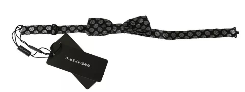Silk Circles Men NeckMen's Bow Men's Tie - Dolce & Gabbana - Modalova