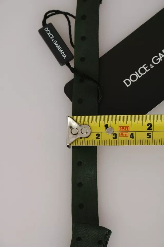 Silk Dotted Mens NeckMen's Bow Men's Tie - Dolce & Gabbana - Modalova
