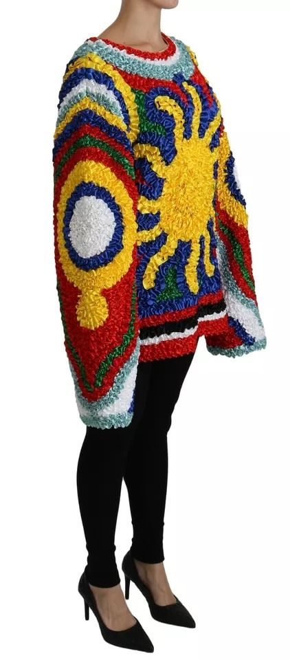 Sun Ruffled Top Blouse Women's Sweater - Dolce & Gabbana - Modalova