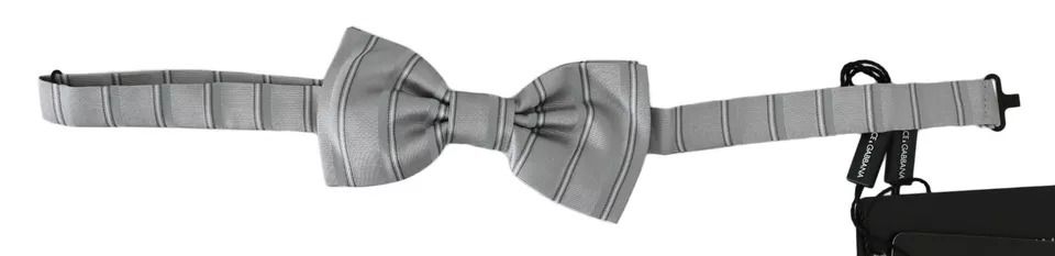 Light Lining Adjustable Neck Butterfly Bow Men's Tie - Dolce & Gabbana - Modalova
