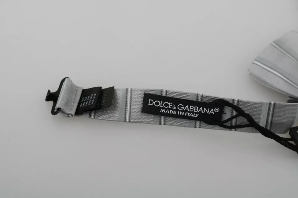 Light Lining Adjustable Neck Butterfly Bow Men's Tie - Dolce & Gabbana - Modalova