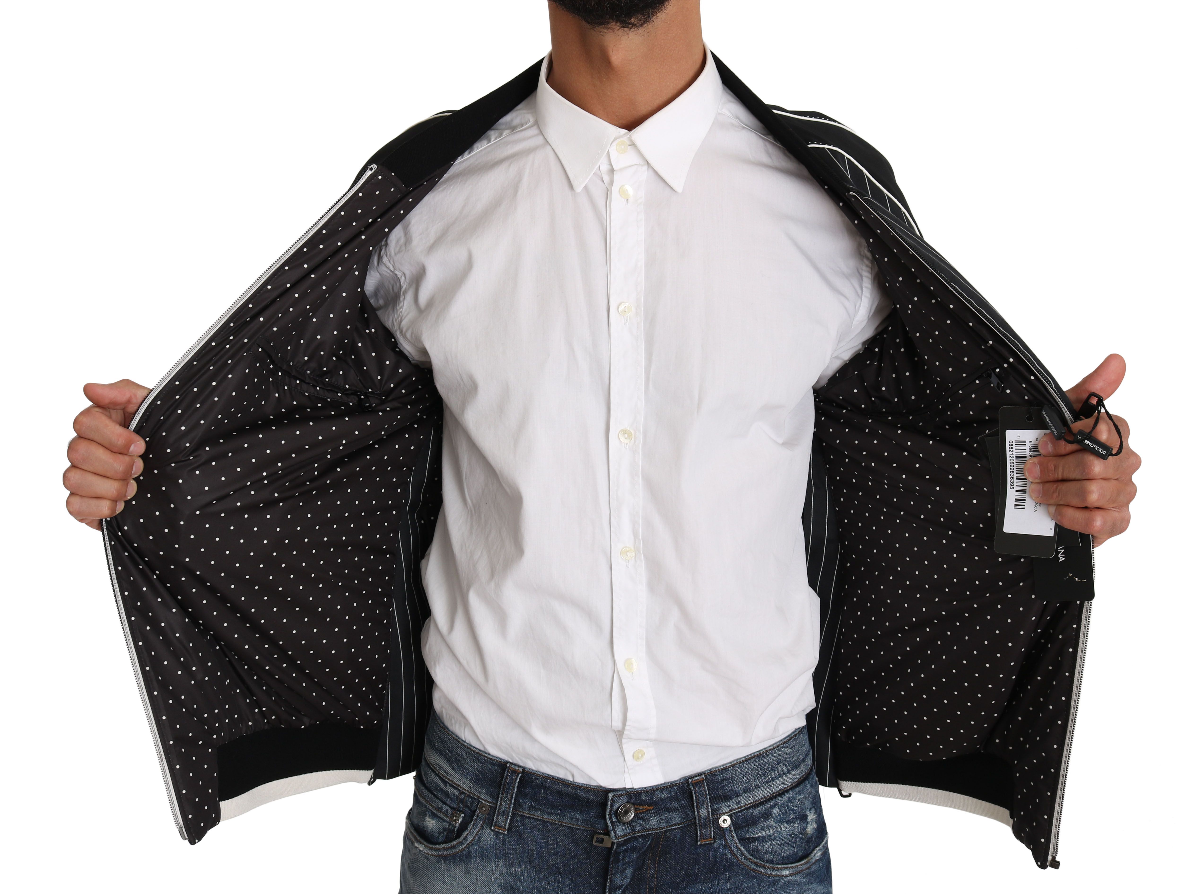 DD58 SG62 Sequined Beaded Men's Jacket - Dolce & Gabbana - Modalova