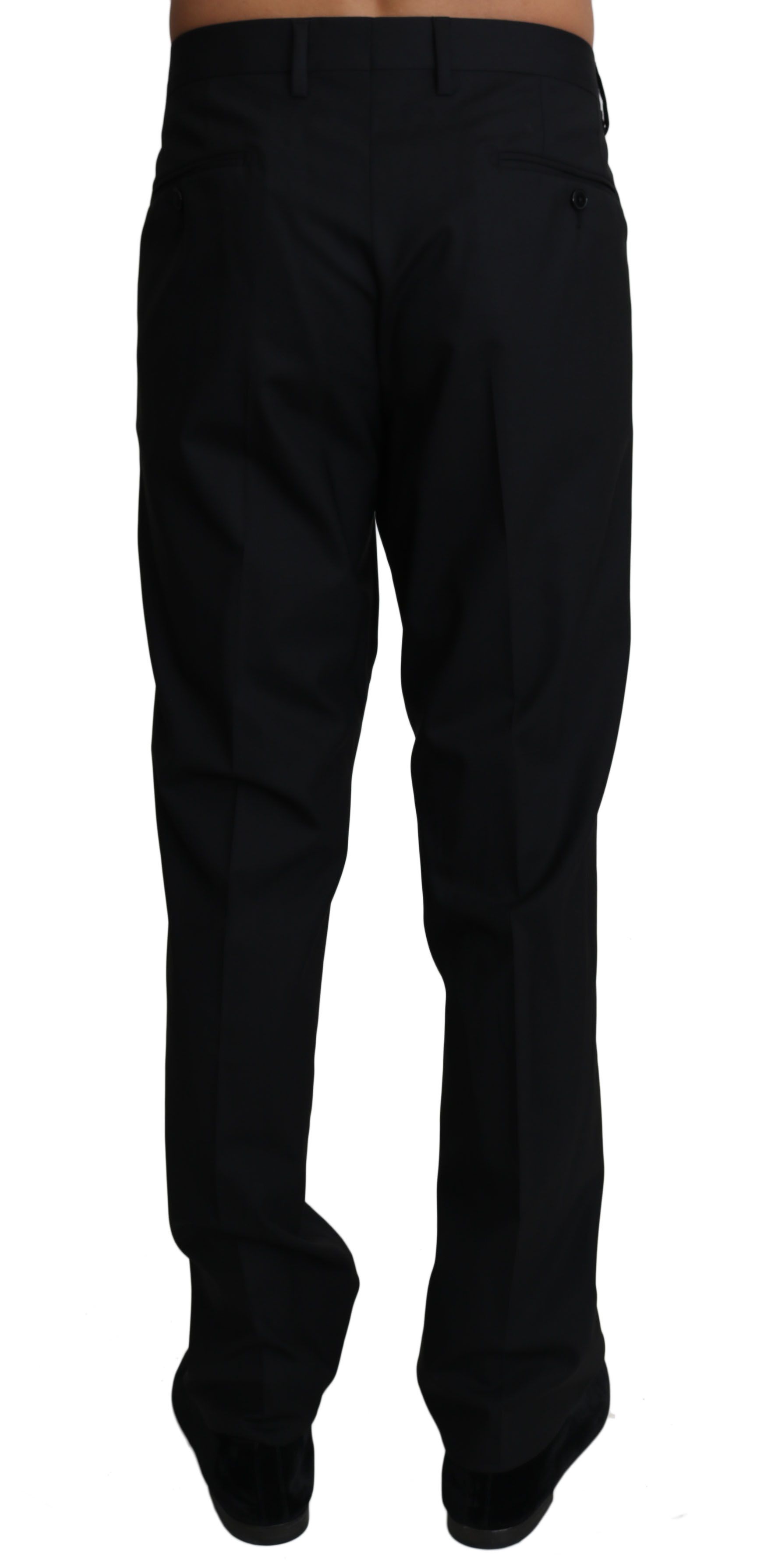 Wool Stretch Dress Trousers Men's Pants - Dolce & Gabbana - Modalova