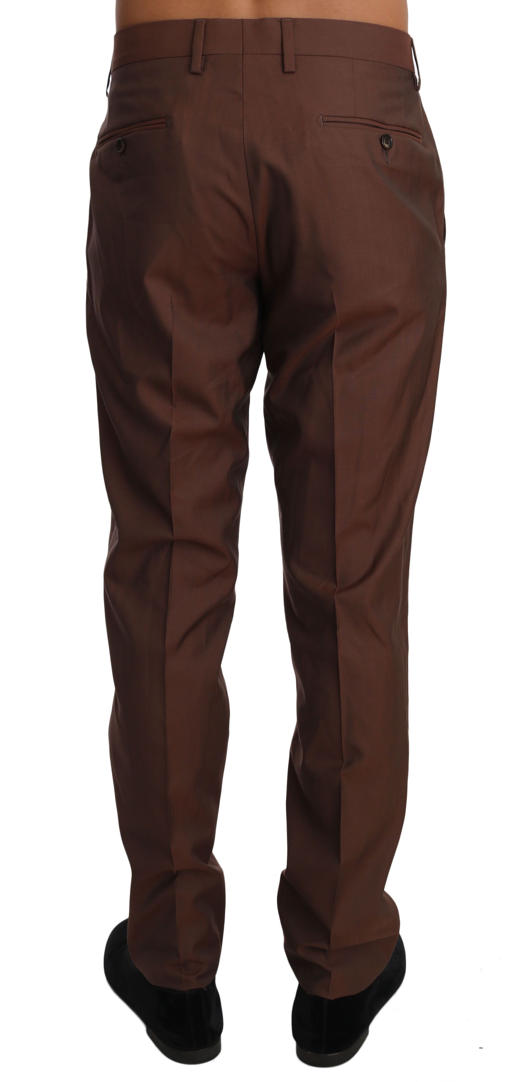 Wool Silk Formal Trousers Men's Pants - Dolce & Gabbana - Modalova