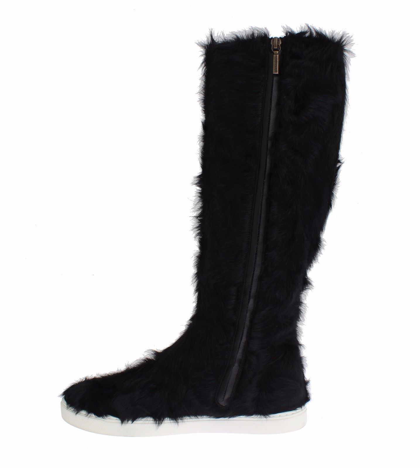 Xiangao Lamb Fur Leather Women's Boots - Dolce & Gabbana - Modalova