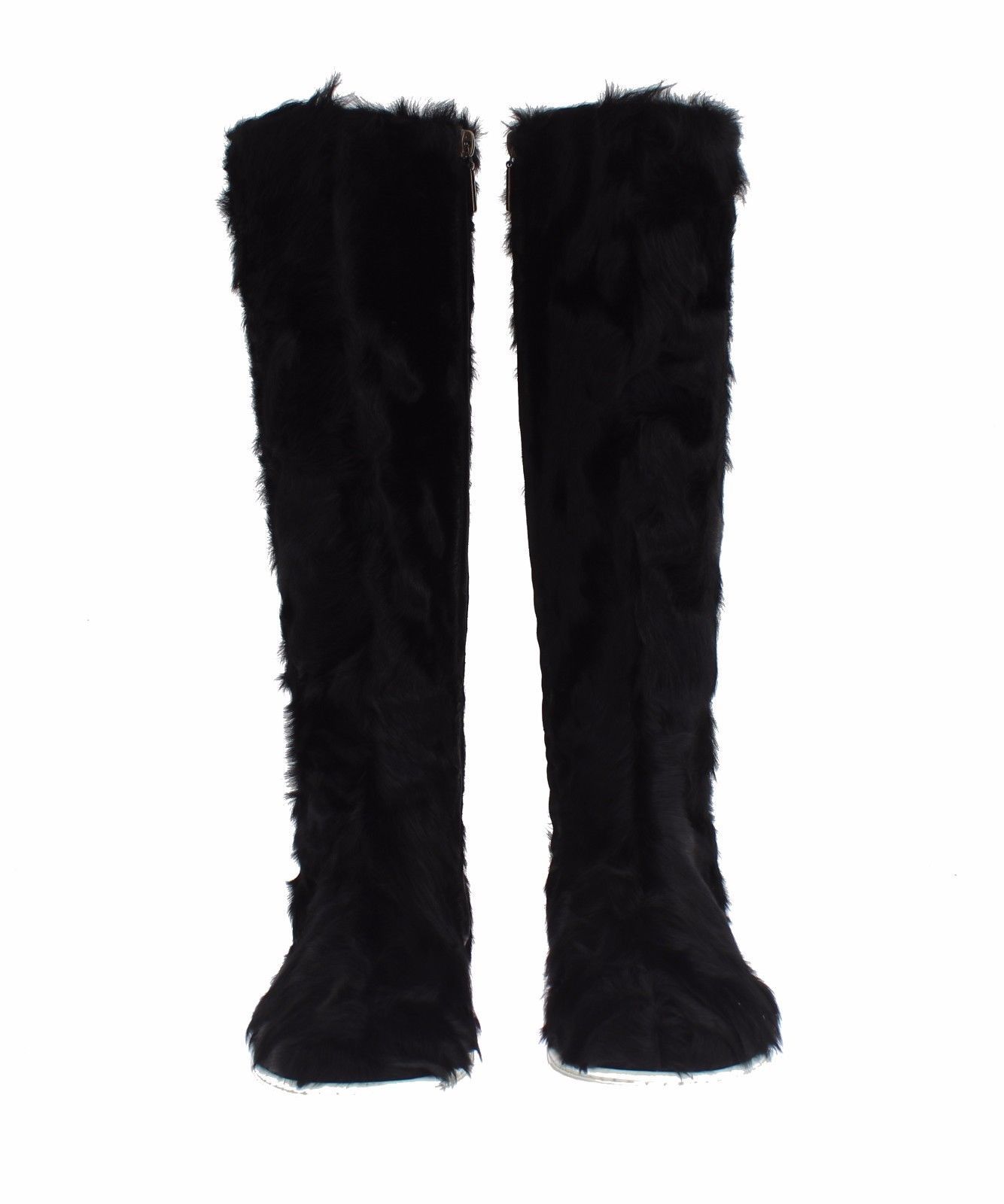 Xiangao Lamb Fur Leather Women's Boots - Dolce & Gabbana - Modalova