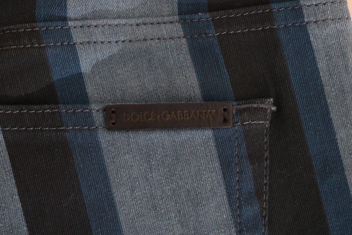 GIRLY Striped Cotton Women's Jeans - Dolce & Gabbana - Modalova