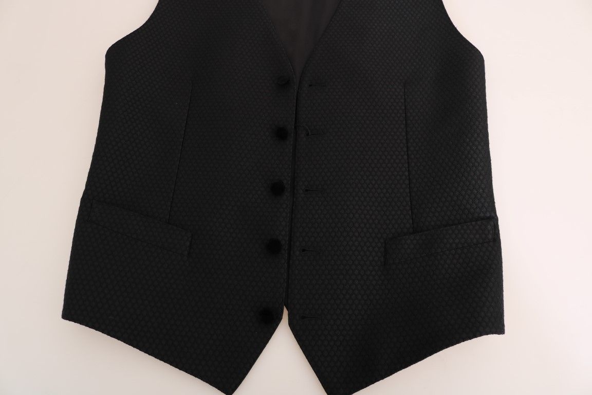 Polka Dot Pattern Men's Vest - Dolce & Gabbana - Modalova