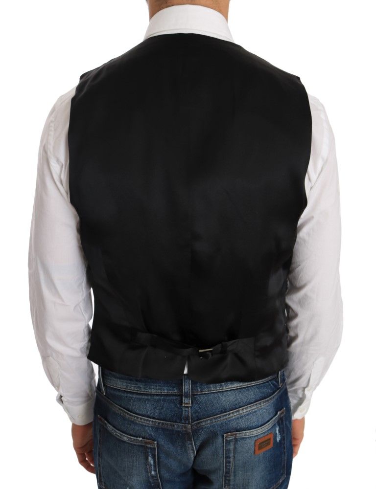 Wool Silk Men's Vest - Dolce & Gabbana - Modalova