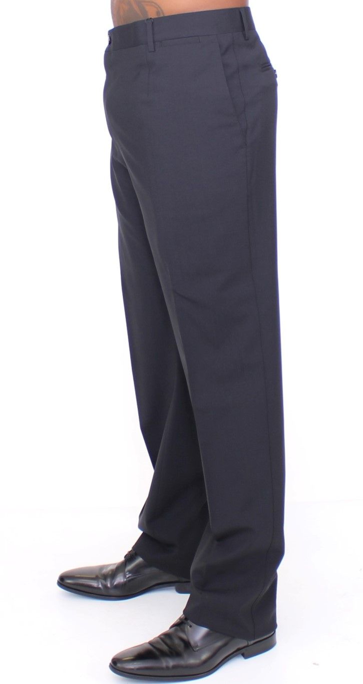 Wool Stretch Pleated Men's Pants - Dolce & Gabbana - Modalova