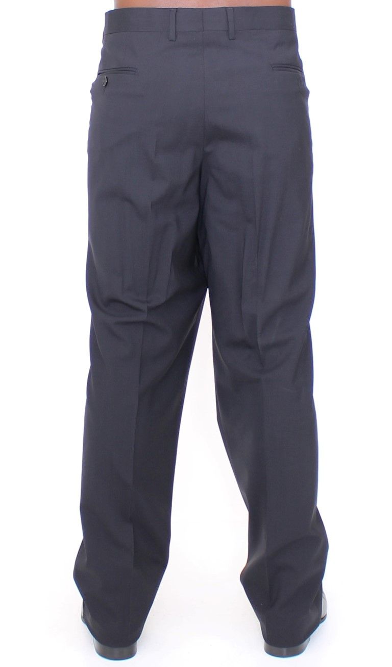 Wool Stretch Pleated Men's Pants - Dolce & Gabbana - Modalova